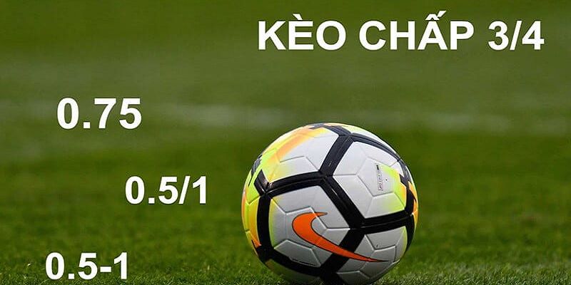 Kèo 2 3/4 là kèo cược cơ bản được nhiều người lựa chọn tham gia
